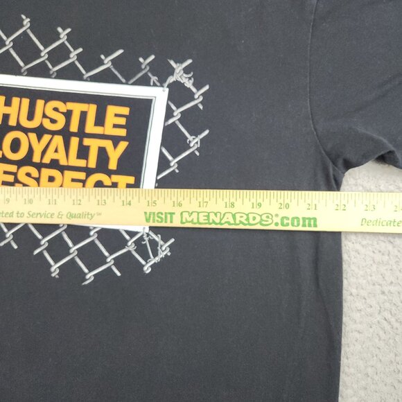 WWE Authentic John Cena Hustle Loyalty Respect Big Dog Y2K Shirt XL Wrestling - Picture 5 of 9